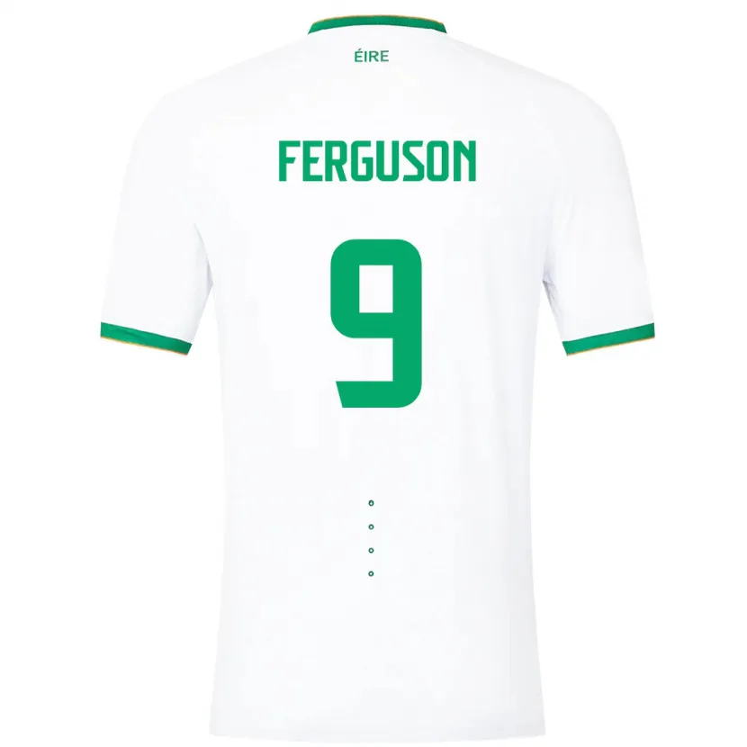 Danxen Kinder Irische Evan Ferguson #9 Weiß Auswärtstrikot Trikot 24-26 T-Shirt