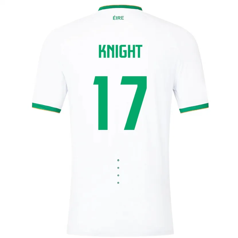 Danxen Kinder Irische Jason Knight #17 Weiß Auswärtstrikot Trikot 24-26 T-Shirt