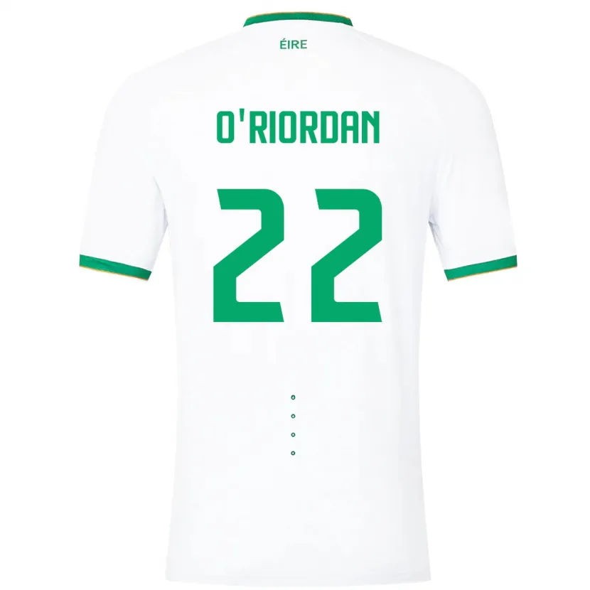 Danxen Kinder Irische Connor O'riordan #22 Weiß Auswärtstrikot Trikot 24-26 T-Shirt