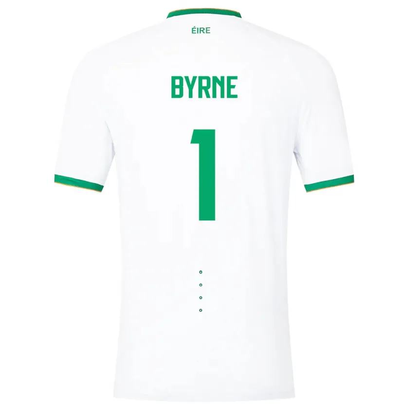 Danxen Kinder Irische Reece Byrne #1 Weiß Auswärtstrikot Trikot 24-26 T-Shirt