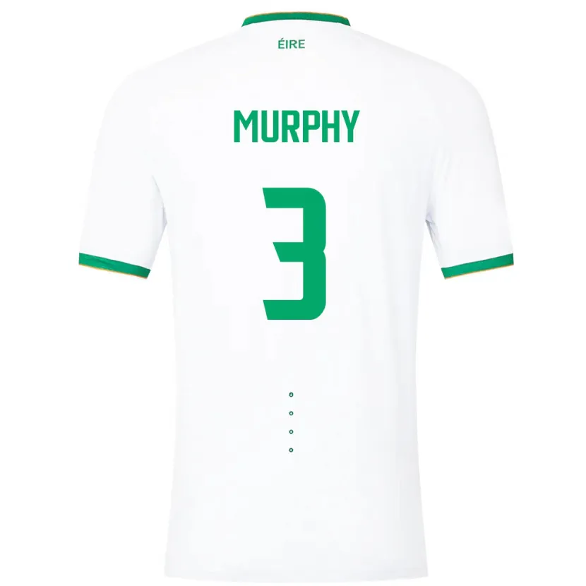 Danxen Kinder Irische Alex Murphy #3 Weiß Auswärtstrikot Trikot 24-26 T-Shirt
