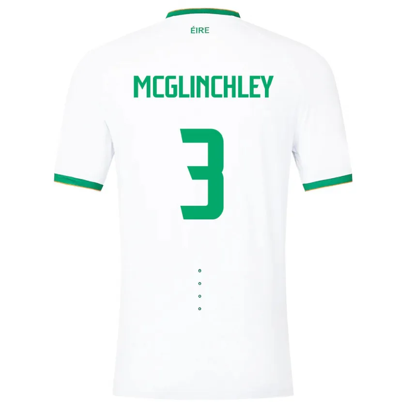 Danxen Kinder Irische Harry Mcglinchley #3 Weiß Auswärtstrikot Trikot 24-26 T-Shirt