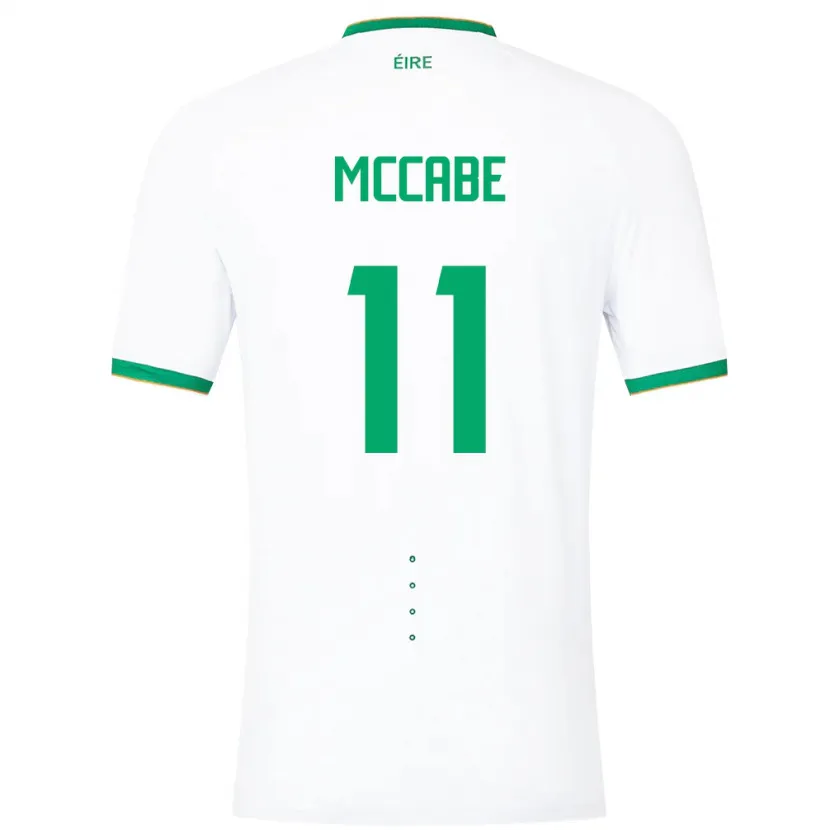 Danxen Kinder Irische Katie Mccabe #11 Weiß Auswärtstrikot Trikot 24-26 T-Shirt