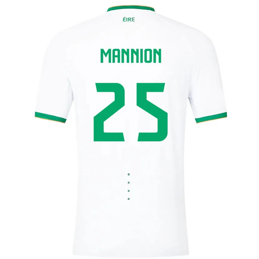 Danxen Kinder Irische Aoife Mannion #25 Weiß Auswärtstrikot Trikot 24-26 T-Shirt