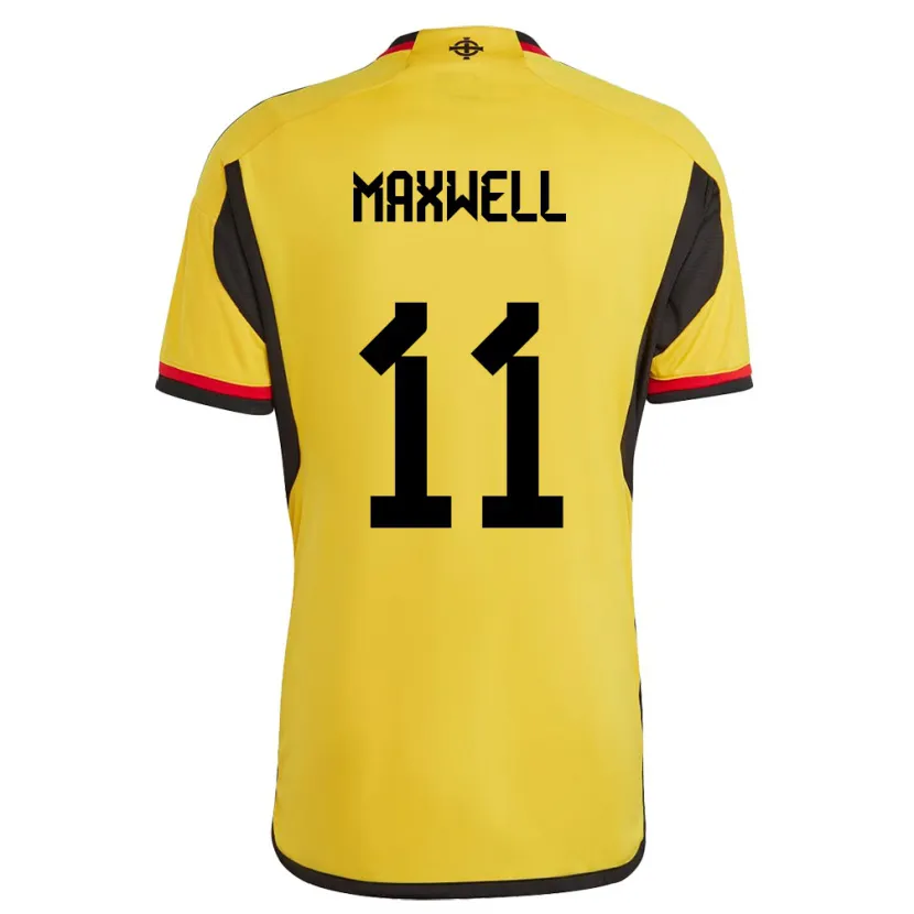 Danxen Kinder Nordirland Danielle Maxwell #11 Weiß Auswärtstrikot Trikot 24-26 T-Shirt