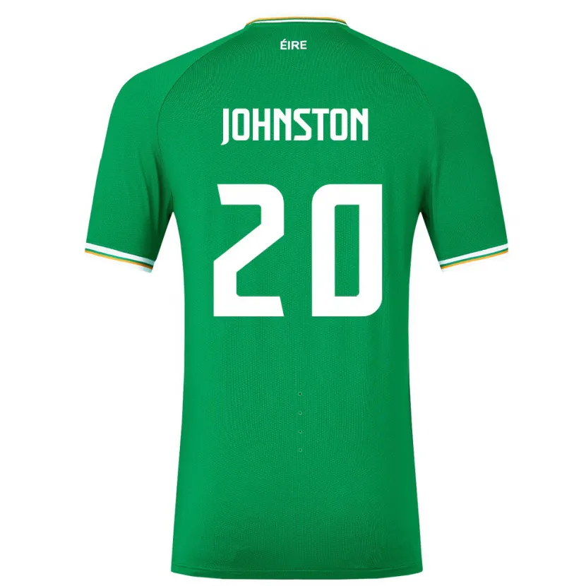 Danxen Herren Irische Mikey Johnston #20 Grün Heimtrikot Trikot 24-26 T-Shirt