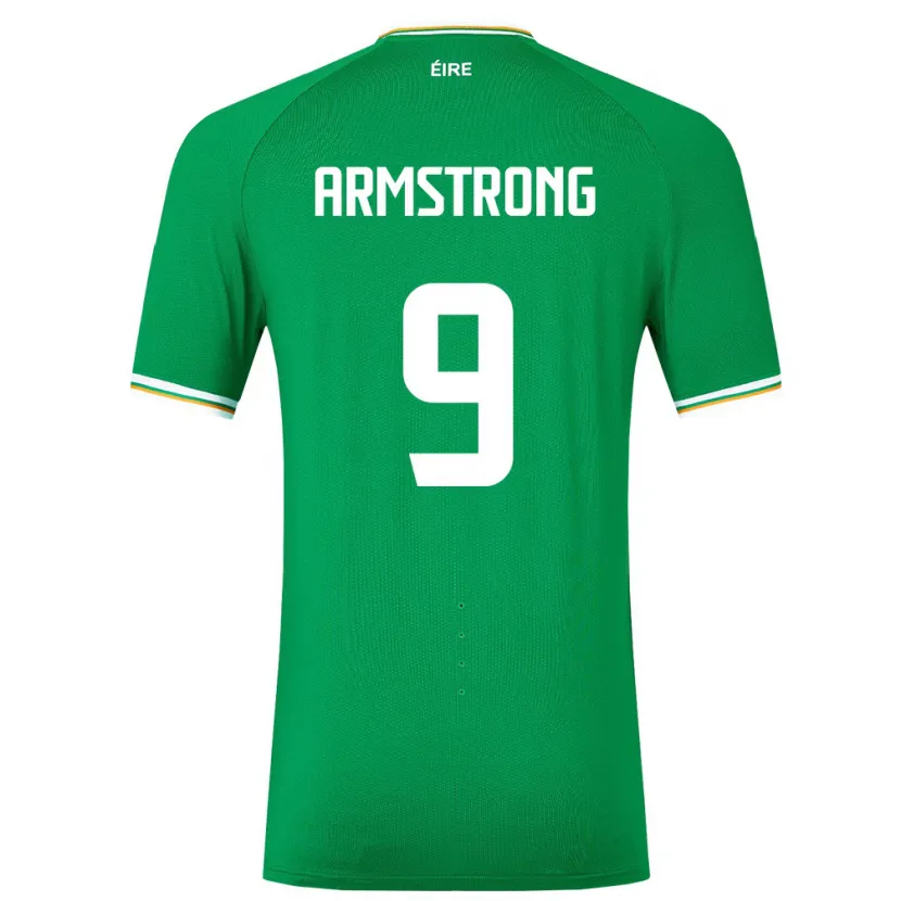 Danxen Herren Irische Sinclair Armstrong #9 Grün Heimtrikot Trikot 24-26 T-Shirt