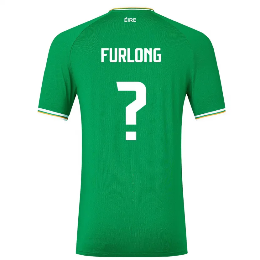 Danxen Herren Irische James Furlong #0 Grün Heimtrikot Trikot 24-26 T-Shirt