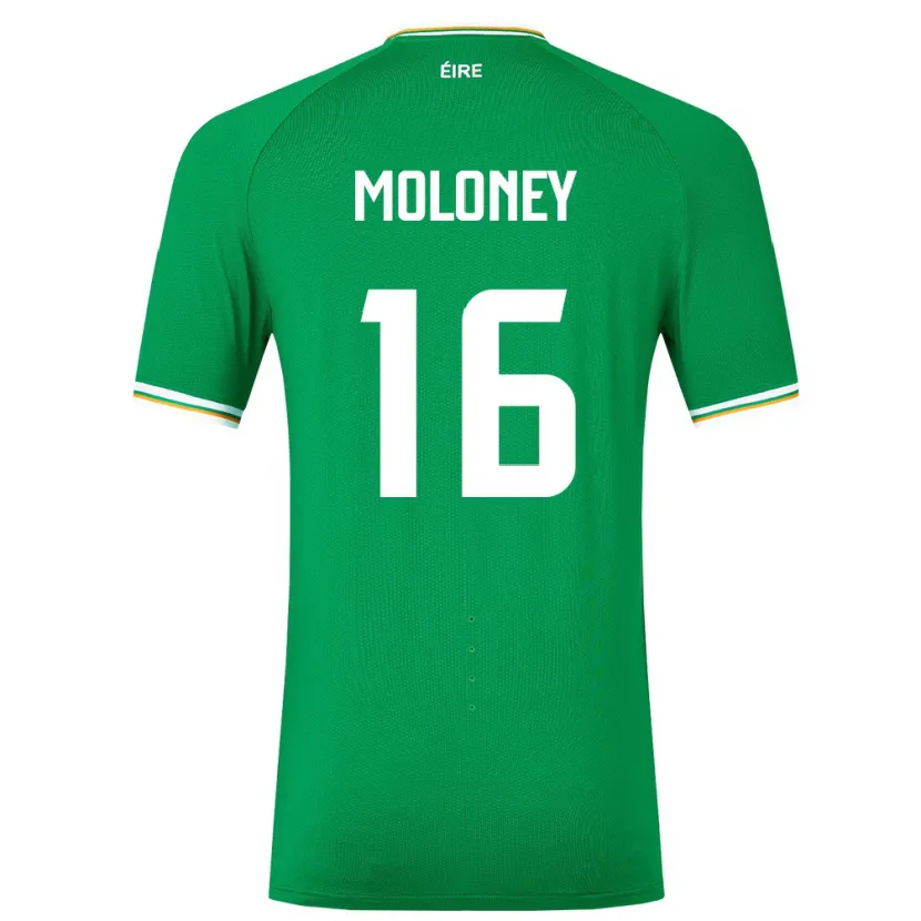 Danxen Herren Irische Grace Moloney #16 Grün Heimtrikot Trikot 24-26 T-Shirt