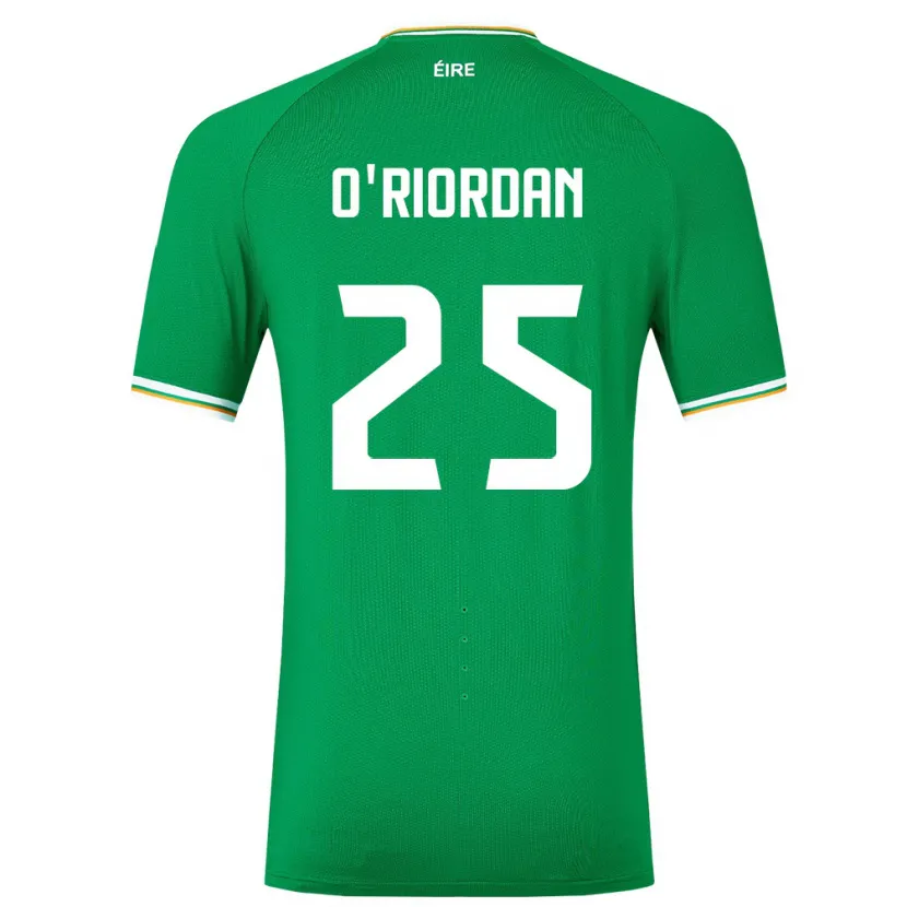 Danxen Herren Irische Claire O'riordan #25 Grün Heimtrikot Trikot 24-26 T-Shirt