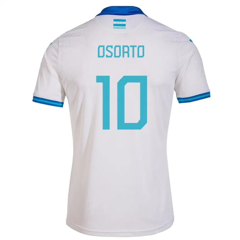 Danxen Herren Honduras Roberto Osorto #10 Weiß Heimtrikot Trikot 24-26 T-Shirt