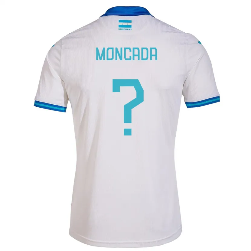 Danxen Herren Honduras Linda Moncada #0 Weiß Heimtrikot Trikot 24-26 T-Shirt