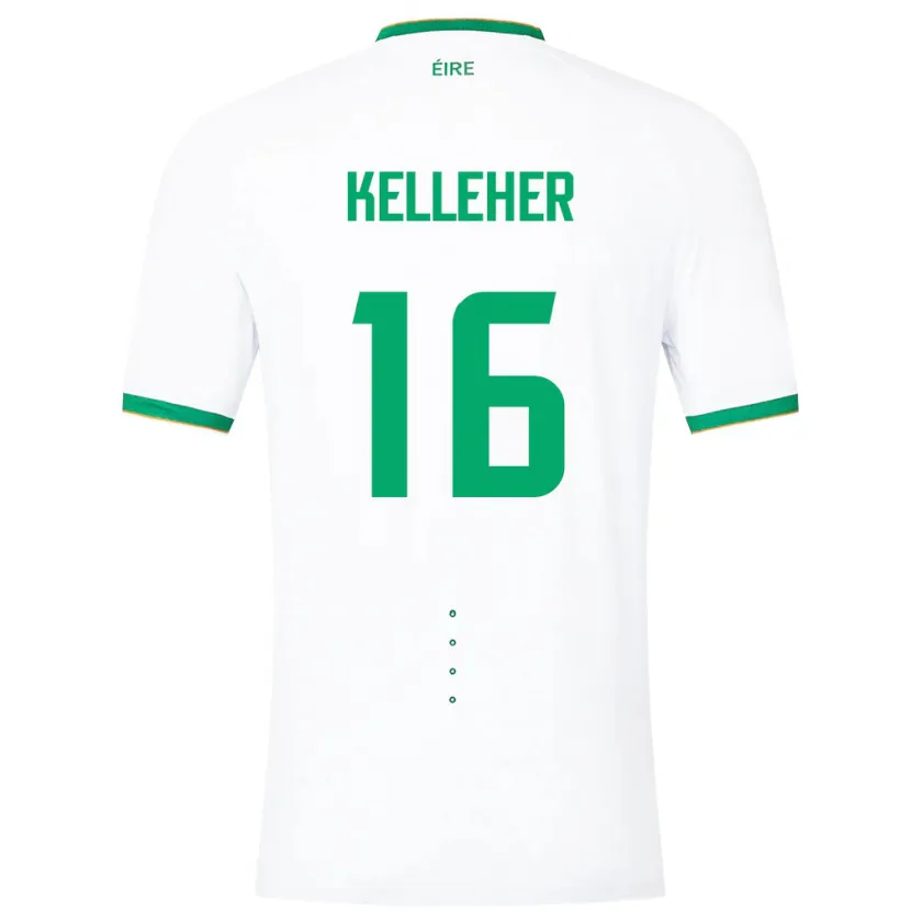 Danxen Herren Irische Caoimhín Kelleher #16 Weiß Auswärtstrikot Trikot 24-26 T-Shirt