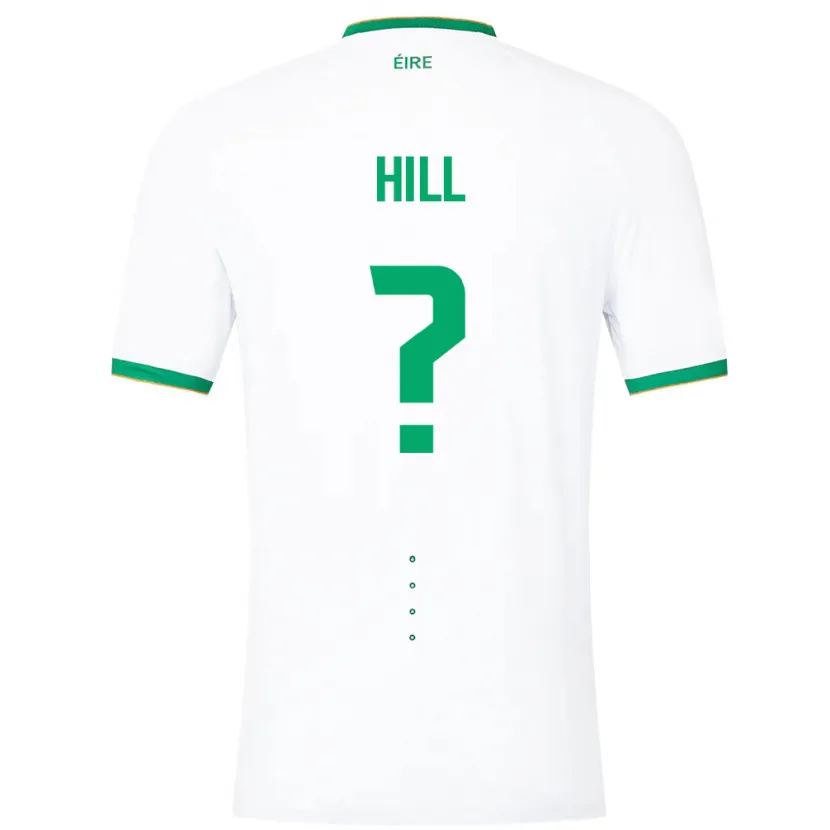 Danxen Herren Irische Tom Hill #0 Weiß Auswärtstrikot Trikot 24-26 T-Shirt