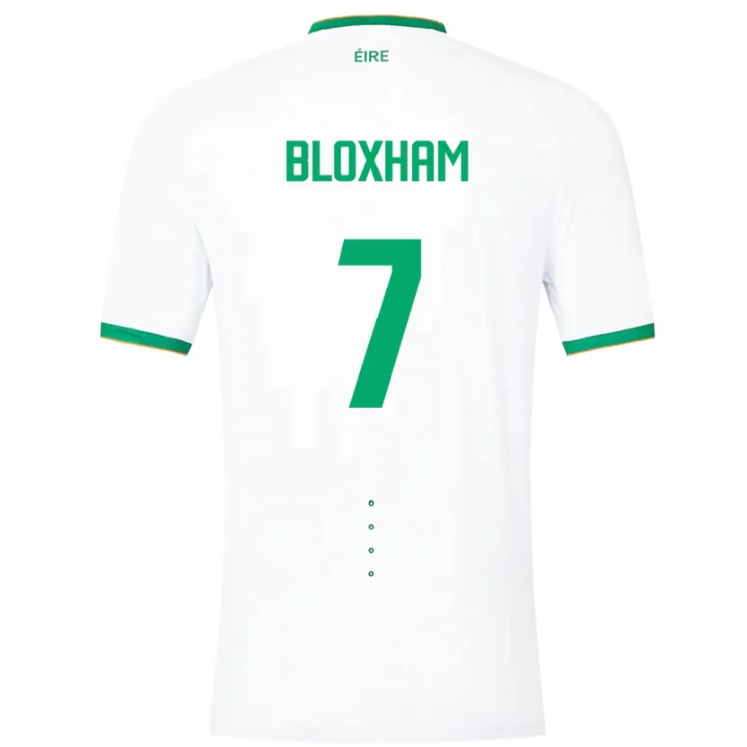 Danxen Herren Irische Tom Bloxham #7 Weiß Auswärtstrikot Trikot 24-26 T-Shirt