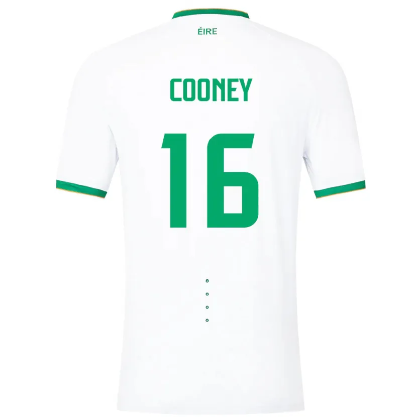 Danxen Herren Irische Oisin Cooney #16 Weiß Auswärtstrikot Trikot 24-26 T-Shirt