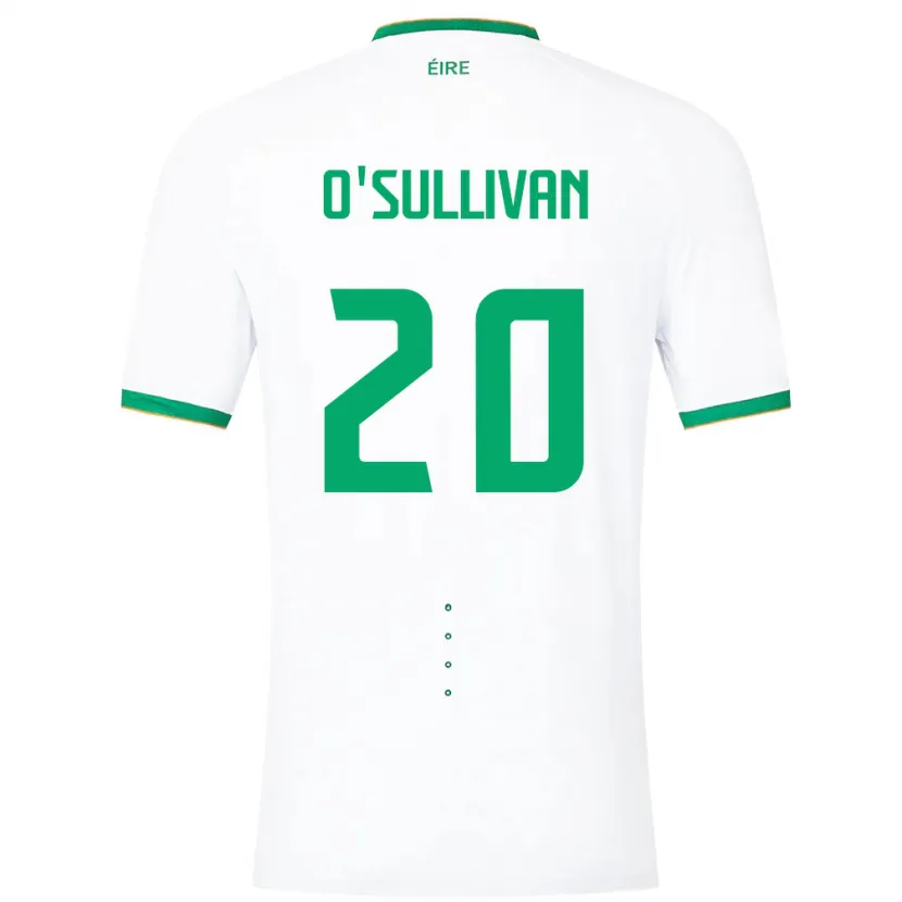 Danxen Herren Irische Cathal O'sullivan #20 Weiß Auswärtstrikot Trikot 24-26 T-Shirt