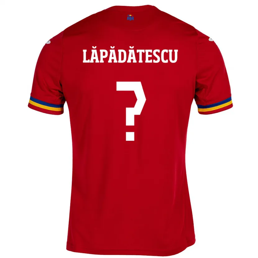 Danxen Herren Rumänische Robert Lăpădătescu #0 Rot Auswärtstrikot Trikot 24-26 T-Shirt