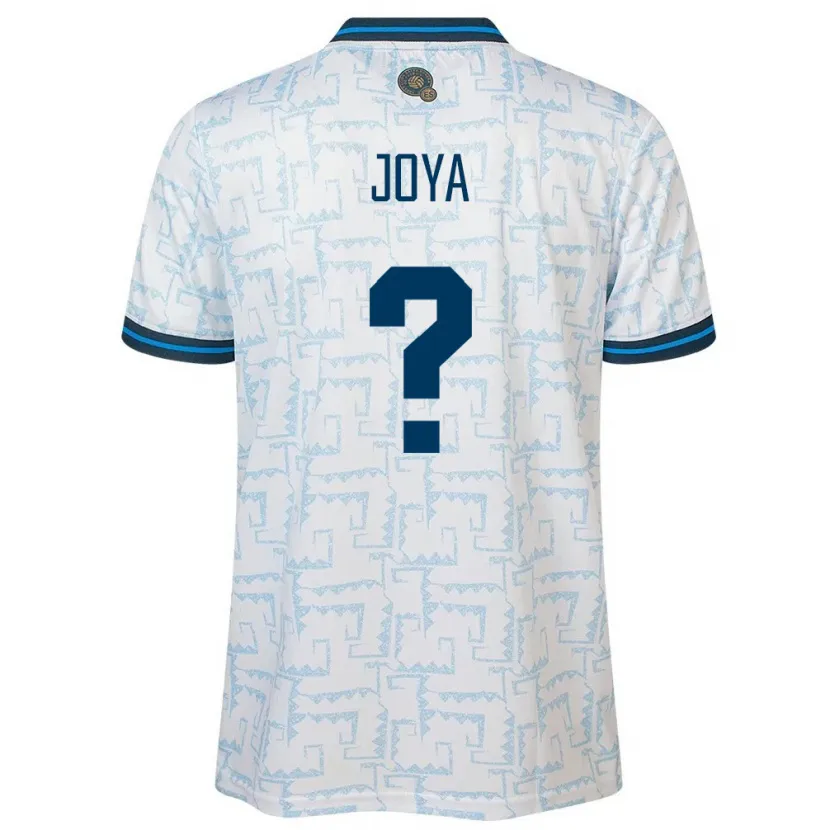 Danxen Herren El Salvador Marlon Joya #0 Weiß Auswärtstrikot Trikot 24-26 T-Shirt