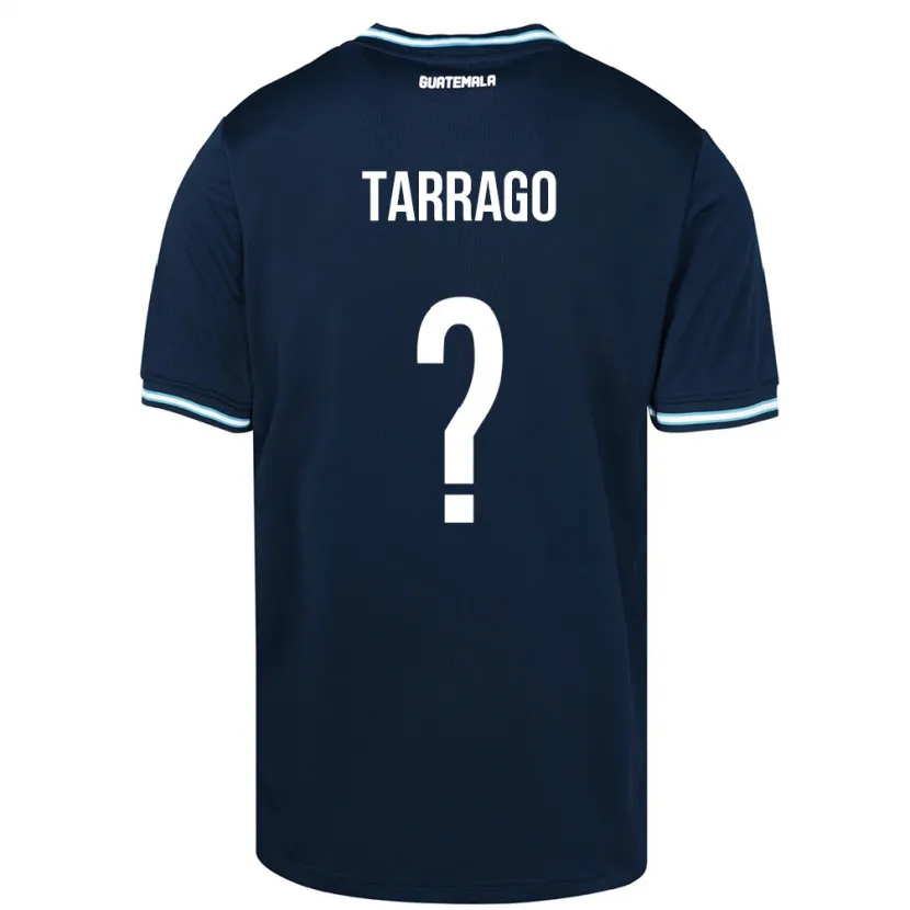 Danxen Herren Guatemala María Tarrago #0 Blau Auswärtstrikot Trikot 24-26 T-Shirt