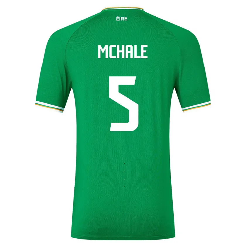 Danxen Damen Irische Sean Mchale #5 Grün Heimtrikot Trikot 24-26 T-Shirt