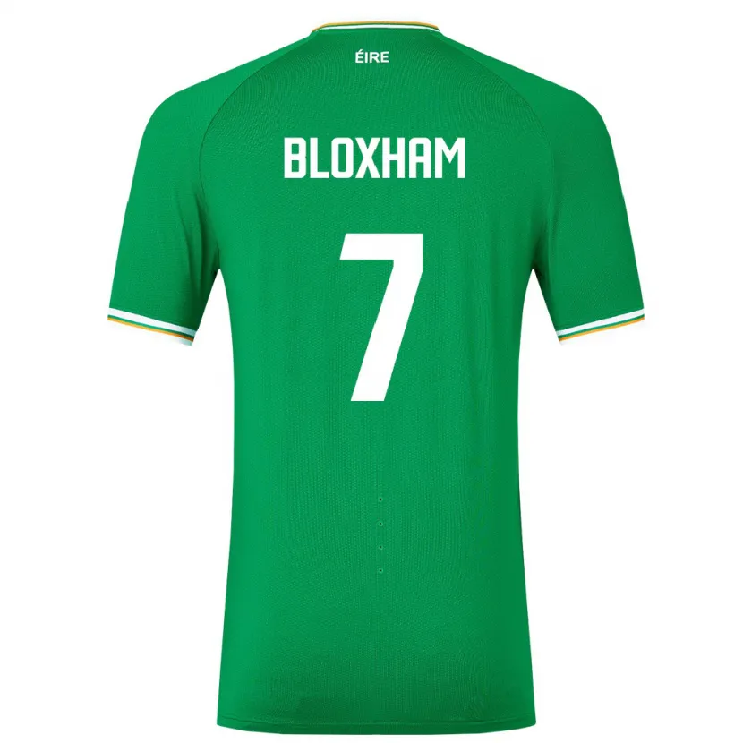 Danxen Damen Irische Tom Bloxham #7 Grün Heimtrikot Trikot 24-26 T-Shirt