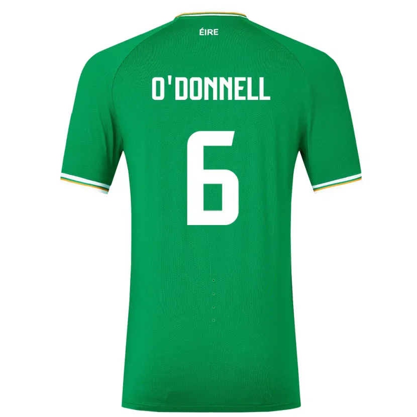Danxen Damen Irische Luke O'donnell #6 Grün Heimtrikot Trikot 24-26 T-Shirt