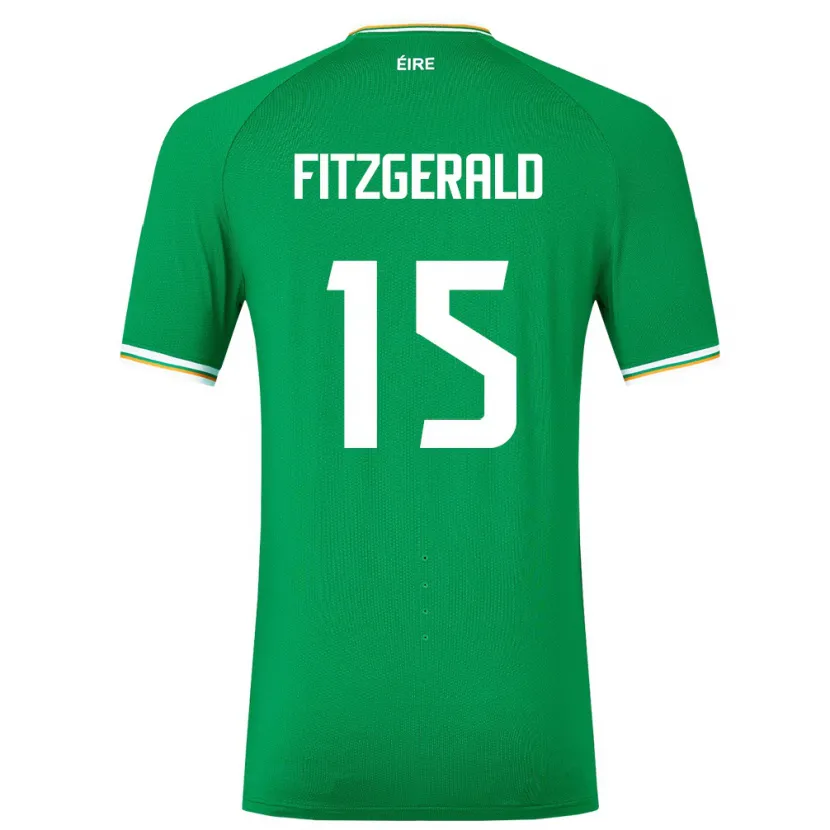 Danxen Damen Irische Kyle Fitzgerald #15 Grün Heimtrikot Trikot 24-26 T-Shirt