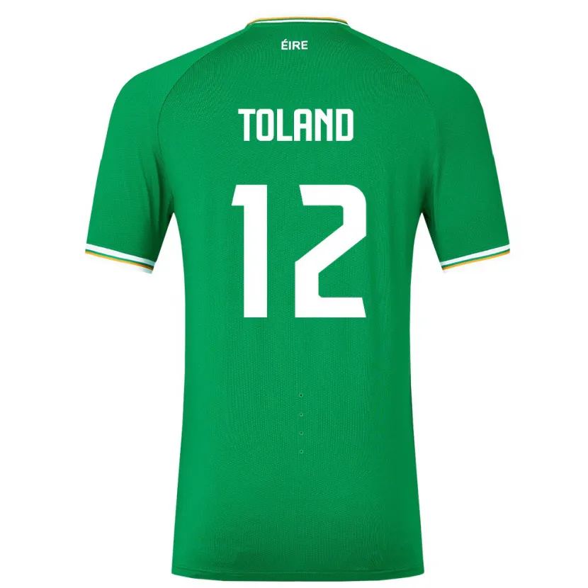 Danxen Damen Irische Tyler Toland #12 Grün Heimtrikot Trikot 24-26 T-Shirt