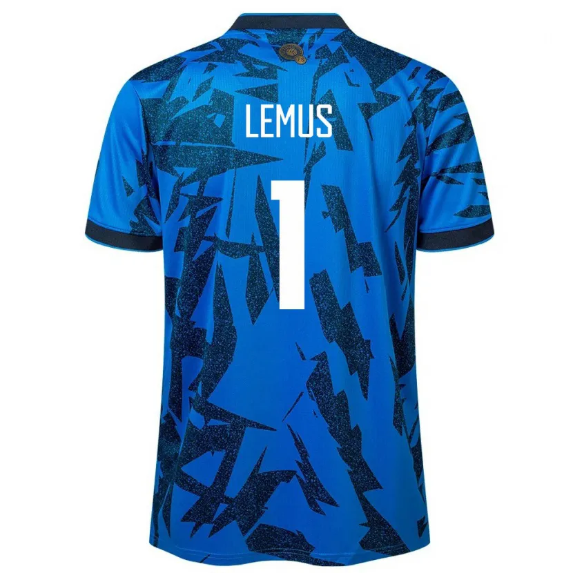 Danxen Damen El Salvador Hamilton Lemus #1 Blau Heimtrikot Trikot 24-26 T-Shirt