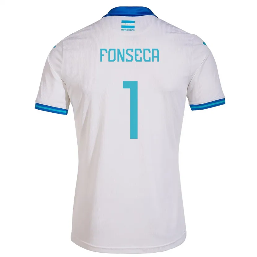 Danxen Damen Honduras Harold Fonseca #1 Weiß Heimtrikot Trikot 24-26 T-Shirt