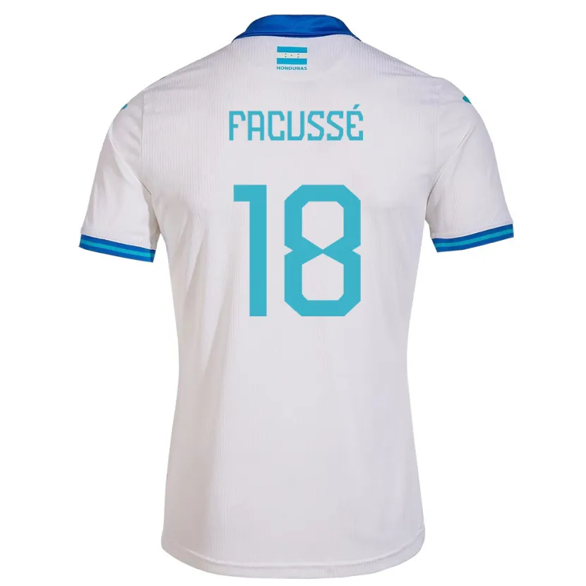Danxen Damen Honduras Enrique Facussé #18 Weiß Heimtrikot Trikot 24-26 T-Shirt