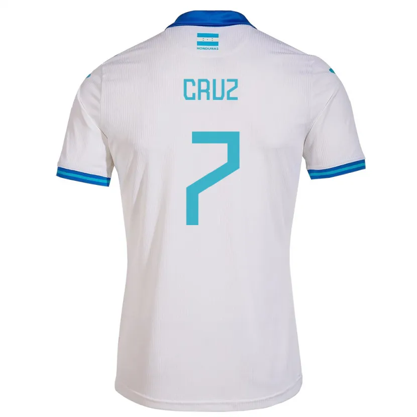 Danxen Damen Honduras Nixon Cruz #7 Weiß Heimtrikot Trikot 24-26 T-Shirt