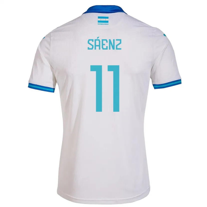 Danxen Damen Honduras Bryan Sáenz #11 Weiß Heimtrikot Trikot 24-26 T-Shirt