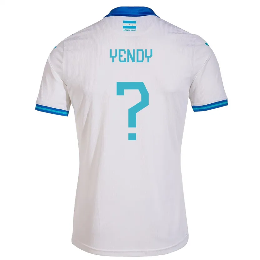 Danxen Damen Honduras Yendy Martínez #0 Weiß Heimtrikot Trikot 24-26 T-Shirt