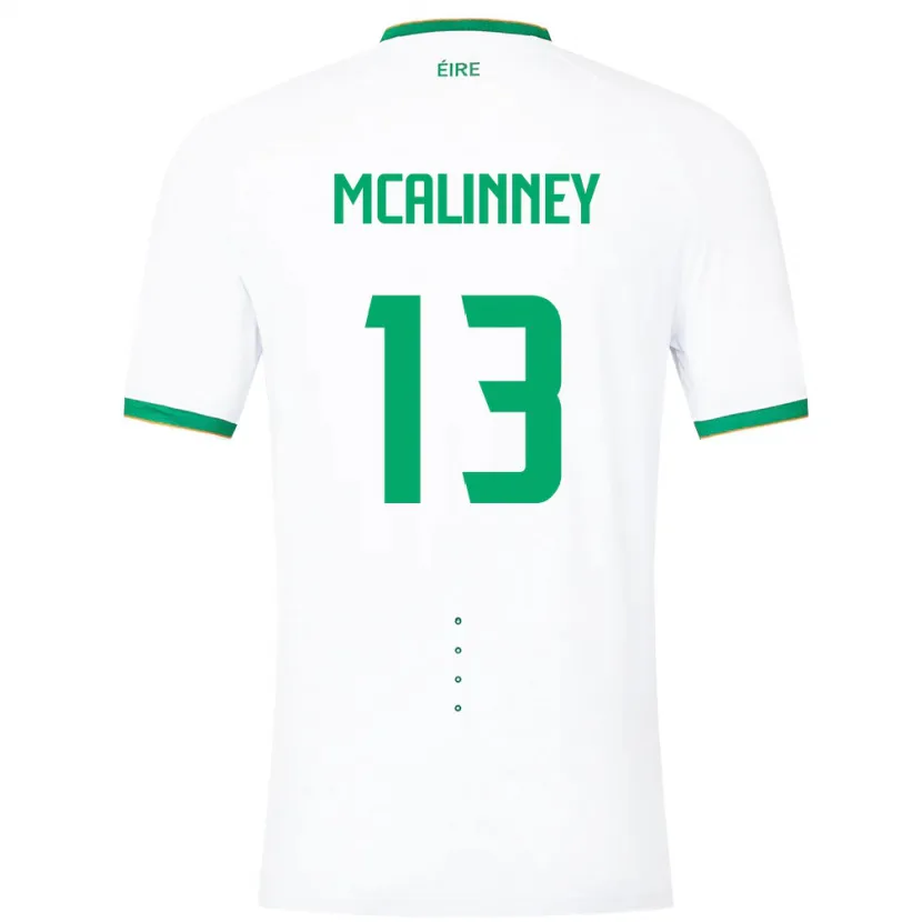 Danxen Damen Irische Liam Mcalinney #13 Weiß Auswärtstrikot Trikot 24-26 T-Shirt