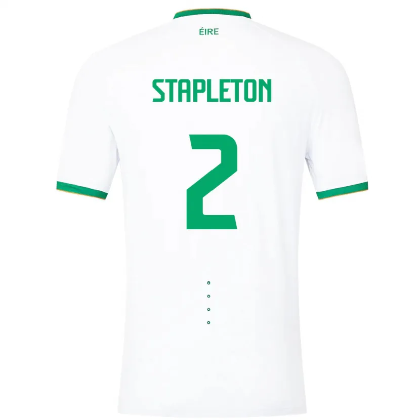 Danxen Damen Irische Jessie Stapleton #2 Weiß Auswärtstrikot Trikot 24-26 T-Shirt