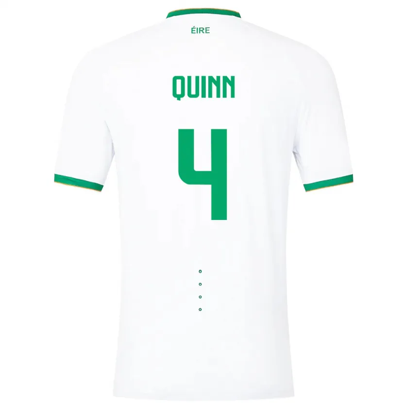 Danxen Damen Irische Louise Quinn #4 Weiß Auswärtstrikot Trikot 24-26 T-Shirt