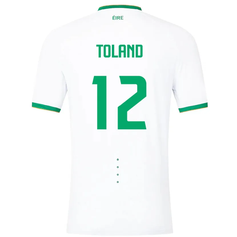 Danxen Damen Irische Tyler Toland #12 Weiß Auswärtstrikot Trikot 24-26 T-Shirt