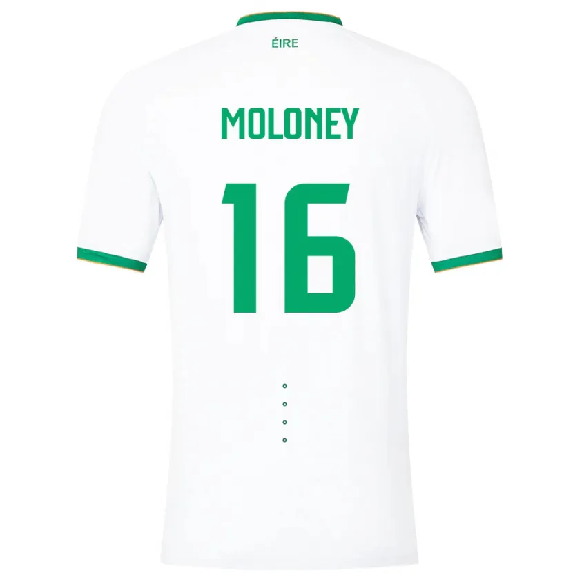 Danxen Damen Irische Grace Moloney #16 Weiß Auswärtstrikot Trikot 24-26 T-Shirt