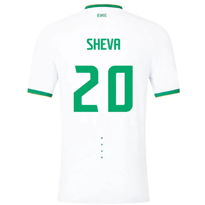 Danxen Damen Irische Marissa Sheva #20 Weiß Auswärtstrikot Trikot 24-26 T-Shirt