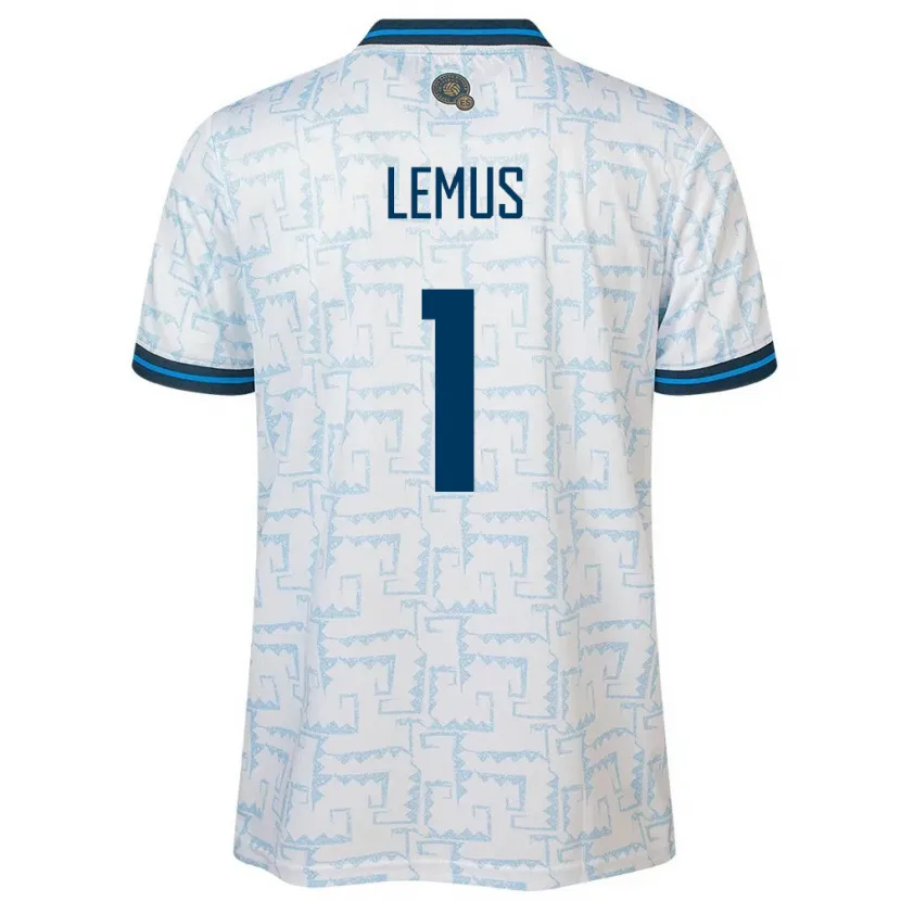 Danxen Damen El Salvador Hamilton Lemus #1 Weiß Auswärtstrikot Trikot 24-26 T-Shirt