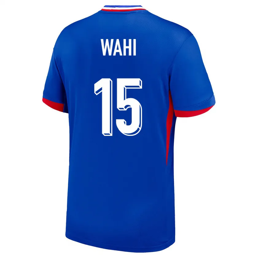 Danxen Kinder Frankreich Elye Wahi #15 Blau Heimtrikot Trikot 24-26 T-Shirt