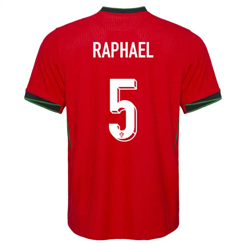 Danxen Kinder Portugal Raphael Guerreiro #5 Rot Heimtrikot Trikot 24-26 T-Shirt