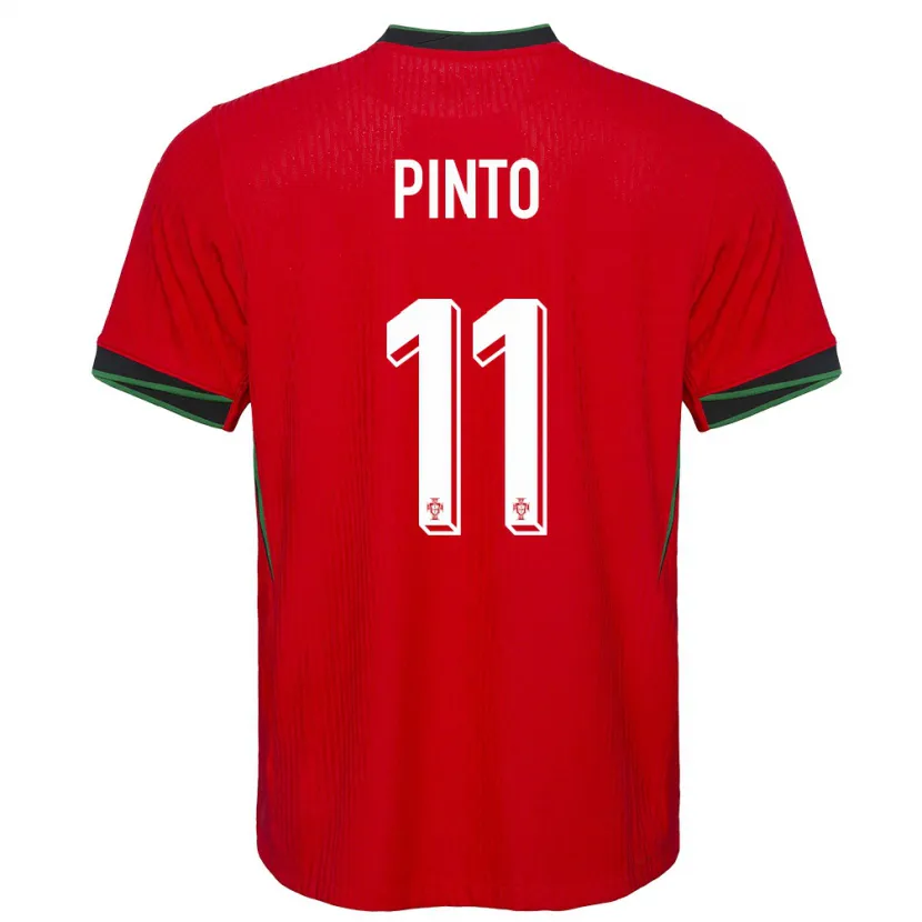 Danxen Kinder Portugal Tatiana Pinto #11 Rot Heimtrikot Trikot 24-26 T-Shirt
