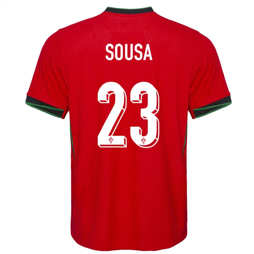 Danxen Kinder Portugal Afonso Sousa #23 Rot Heimtrikot Trikot 24-26 T-Shirt