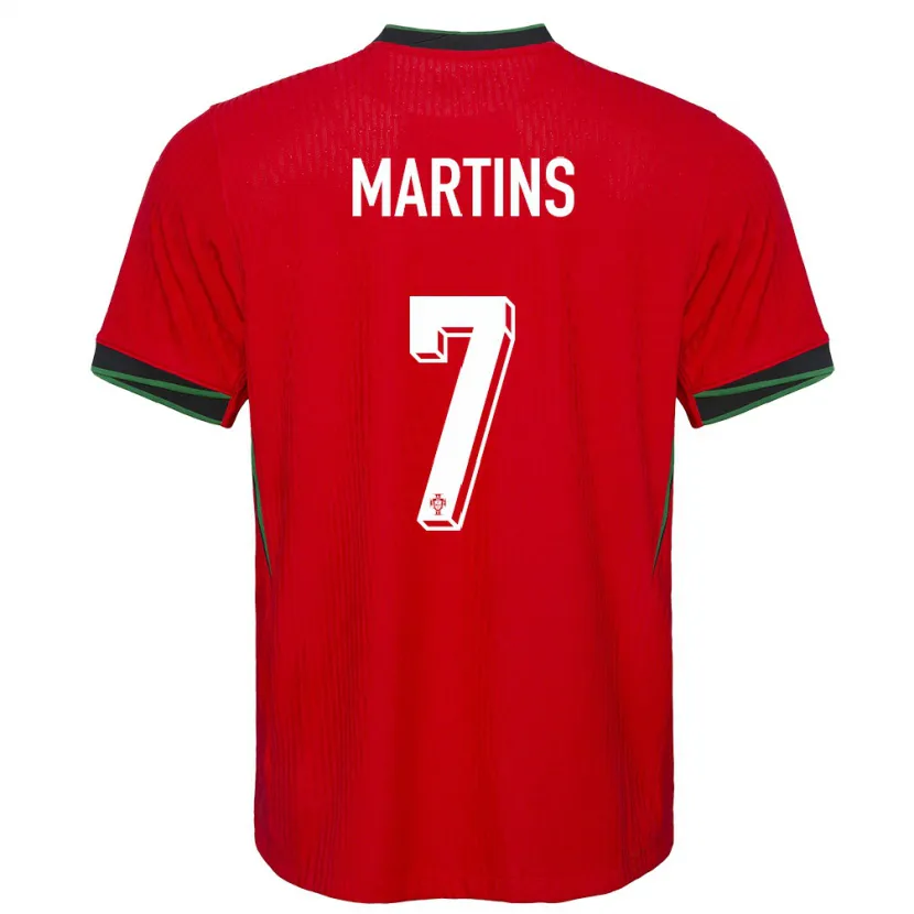 Danxen Kinder Portugal Gil Martins #7 Rot Heimtrikot Trikot 24-26 T-Shirt