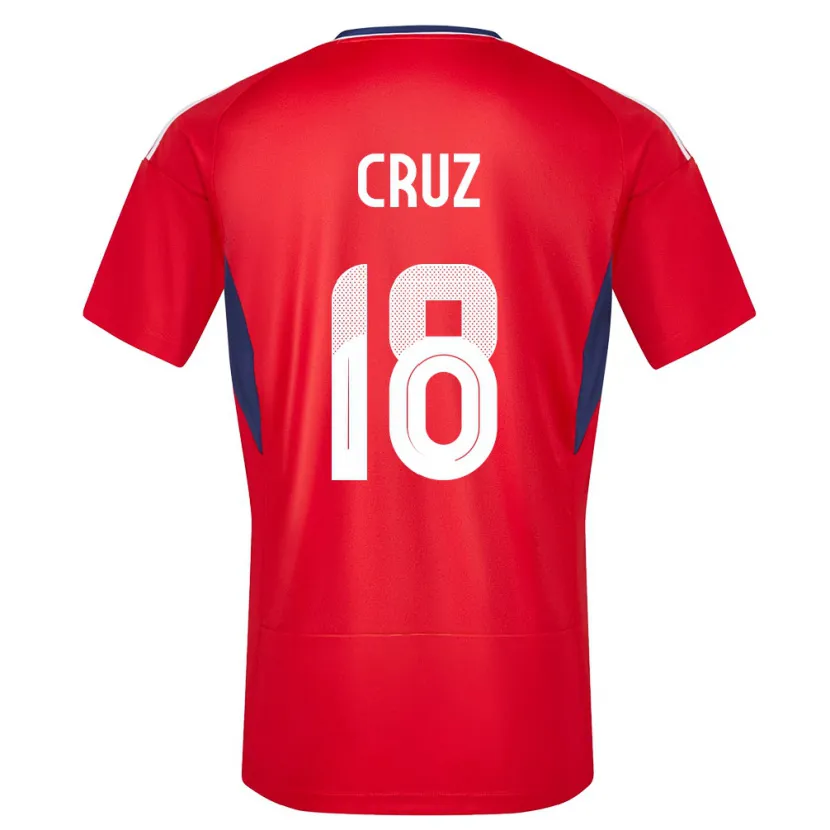 Danxen Kinder Costa Rica Aaron Cruz #18 Rot Heimtrikot Trikot 24-26 T-Shirt