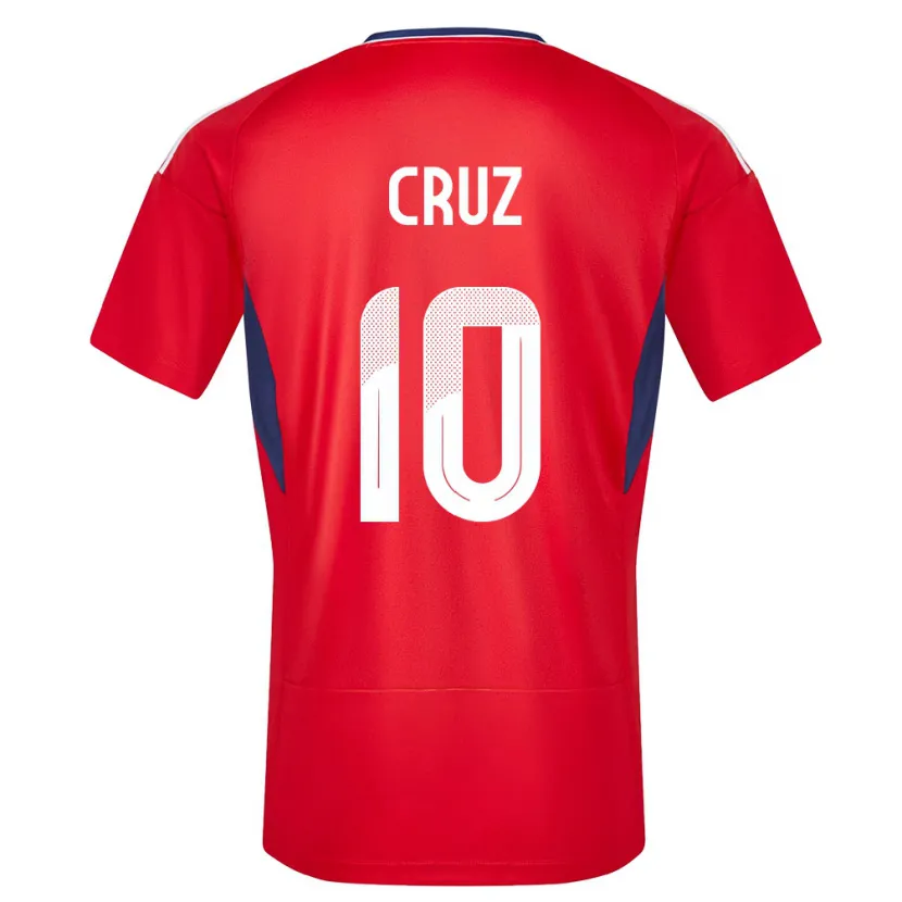 Danxen Kinder Costa Rica Shirley Cruz #10 Rot Heimtrikot Trikot 24-26 T-Shirt