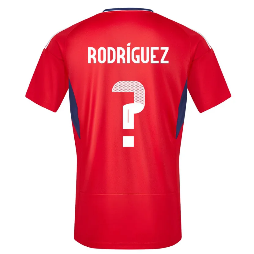 Danxen Kinder Costa Rica Bradley Rodriguez #0 Rot Heimtrikot Trikot 24-26 T-Shirt